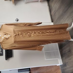 Silk Banana Republic dress size large.